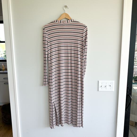 Evereve Peyton Jensen Jenny Striped Duster Cardigan S - Picture 2 of 8